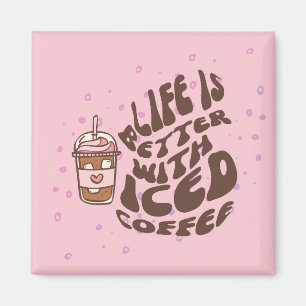IJskoude Koffie Magneet