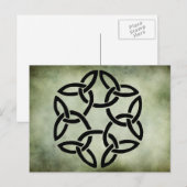 ijskoude symbolen briefkaart (Voorkant / Achterkant)