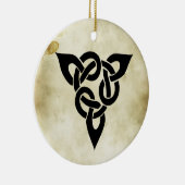 ijskoude symbolen keramisch ornament (Rechts)