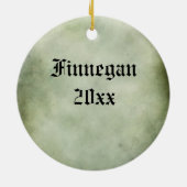 ijskoude symbolen keramisch ornament (Achterkant)