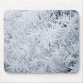 IJskristallen op glas Muismat (Voorkant)