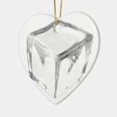 ijskubus keramisch ornament (Links)