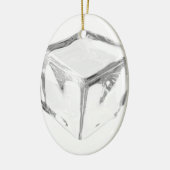 ijskubus keramisch ornament (Links)