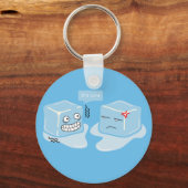 IJskusje bevriezen - Sleutelhanger (Voorkant)