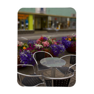 IJsland, Akureyri. Uitzicht van de hoofdactiviteit Magneet