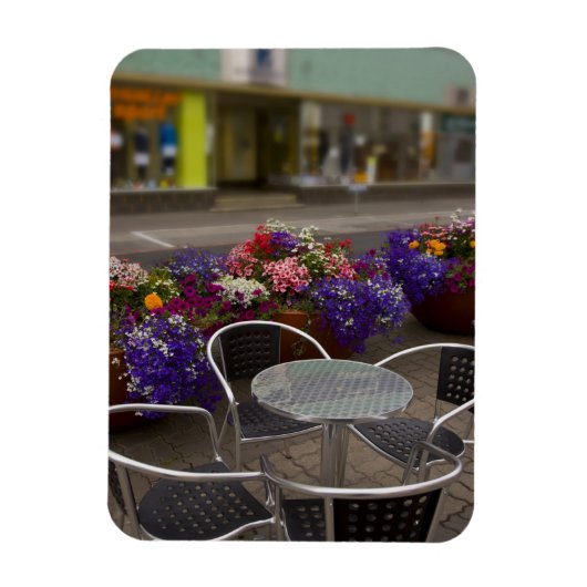 IJsland, Akureyri. Uitzicht van de hoofdactiviteit Magneet (Verticaal)