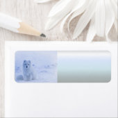 IJsland Arctic Fox Etiket (Insitu)