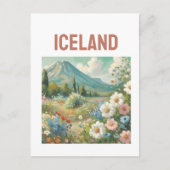 ijsland briefkaart (Voorkant)