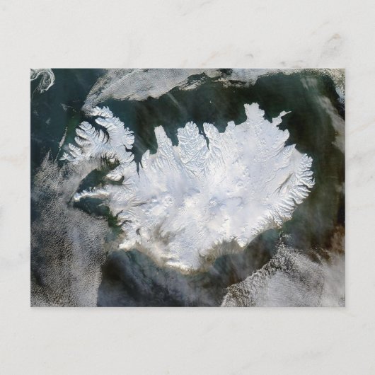 IJsland Briefkaart (Voorkant)