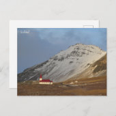 IJsland Briefkaart (Voorkant / Achterkant)