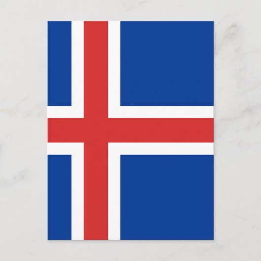 ijsland briefkaart (Voorkant)