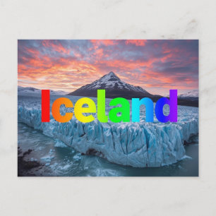 IJsland Briefkaart