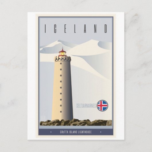 ijsland briefkaart (Voorkant)