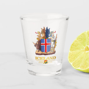 IJsland COA Shot Glas