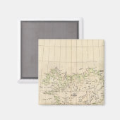 IJsland, Europa Magneet (Voorkant / Achterkant)