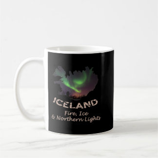 IJsland - Fire Ice & Northern Lights Aurora Koffiemok