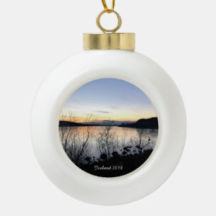 IJsland - Gepersonaliseerde keramische versiering Bal Ornament