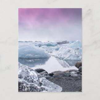 IJsland Glacier Lagoon Briefkaart