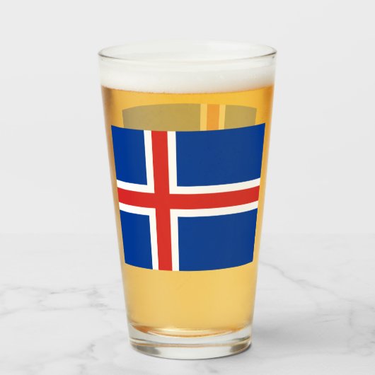 IJsland Glas (Voorkant gevuld)
