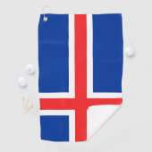 IJsland Golfhanddoek (Insitu)