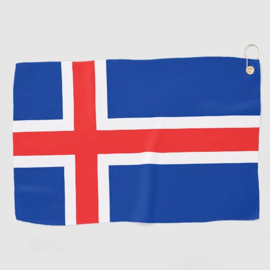 IJsland Golfhanddoek (Horizontaal)