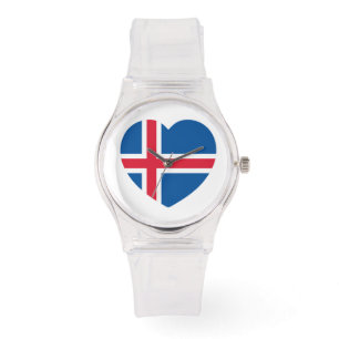 IJsland - hartvlag Horloge