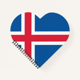 IJsland - hartvlag Notitieboek