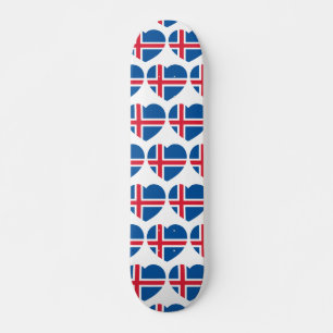 IJsland - hartvlag Skateboard
