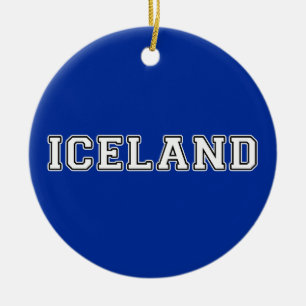 IJsland Keramisch Ornament