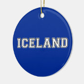 IJsland Keramisch Ornament (Links)