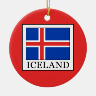 IJsland Keramisch Ornament