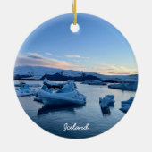 IJsland - keramische versiering Keramisch Ornament (Achterkant)