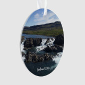 IJsland - keramische versiering Ornament (voorkant)