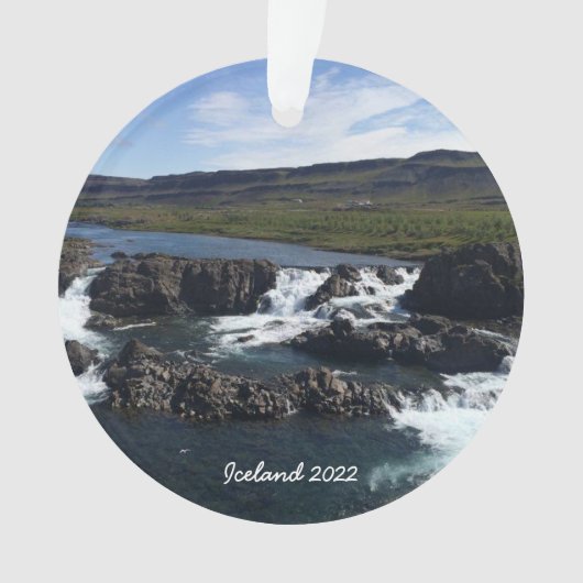 IJsland - keramische versiering Ornament (voorkant)