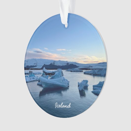 IJsland - keramische versiering Ornament (voorkant)