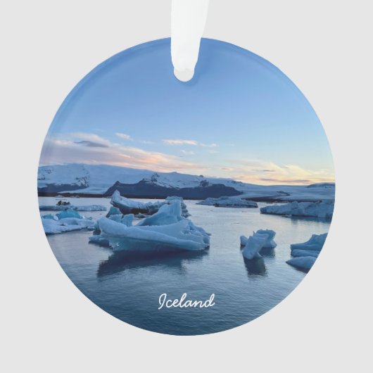 IJsland - keramische versiering Ornament (voorkant)