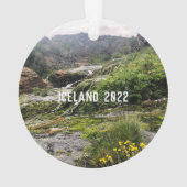 IJsland - keramische versiering Ornament (achterkant)