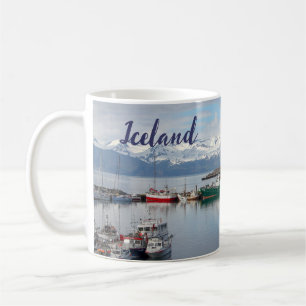 IJsland koffiemok kop Husavik souvenir aandenken