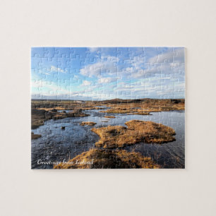 IJsland landschapspuzzel Legpuzzel