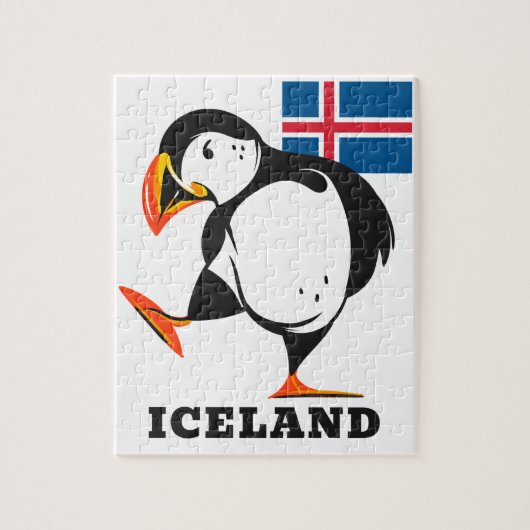 IJsland Legpuzzel (Verticaal)