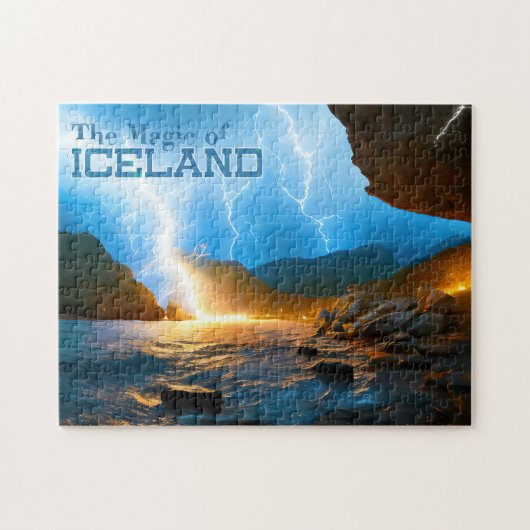 IJsland Legpuzzel (Horizontaal)