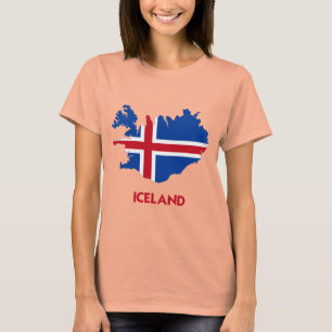 IJSLAND MAP T-SHIRT