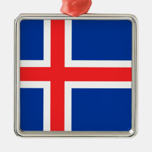 IJsland Metalen Ornament