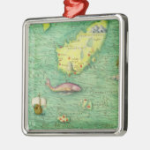 IJsland Metalen Ornament (Links)