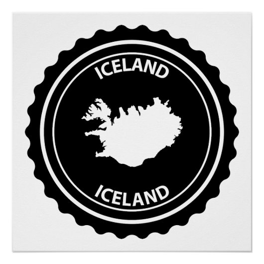 IJsland Perfect Poster (Voorkant)