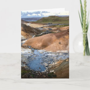 IJsland - Persoonlijke vakantie/kerstkaart Kaart