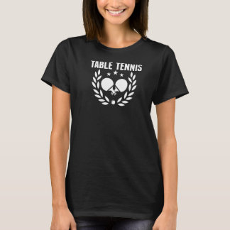 IJsland Ping Pong IJslandse Tennis Support T-shirt
