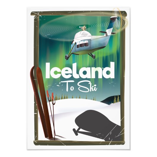 IJsland poster (Voorkant)