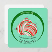 IJsland Prettig kerstfeest Feestdagenkaart (Voorkant / Achterkant)