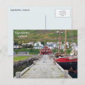 IJsland - Siglufjörður Briefkaart (Voorkant / Achterkant)